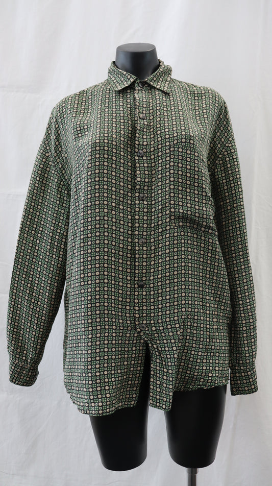 Summa Silk Button Up M