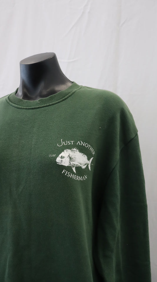 JUST ANOTHER FISHERMAN Jumper Mens M
