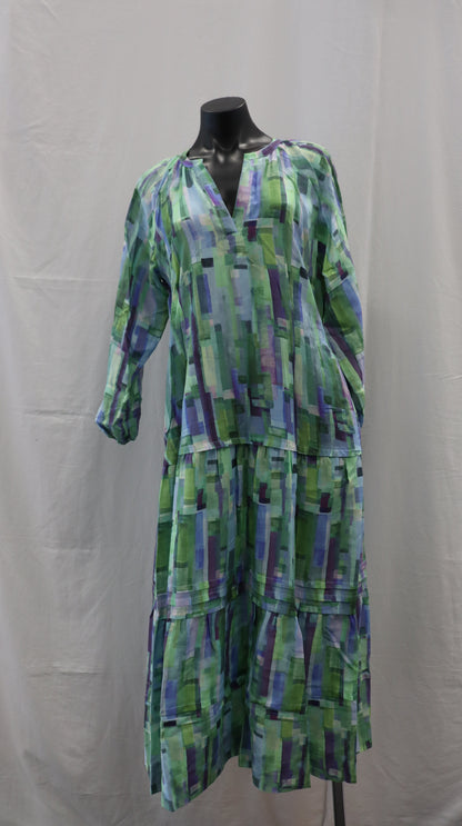 blue illusion Maxi Dress M