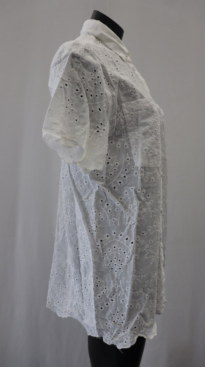 Caitlin Crisp Button Up 8