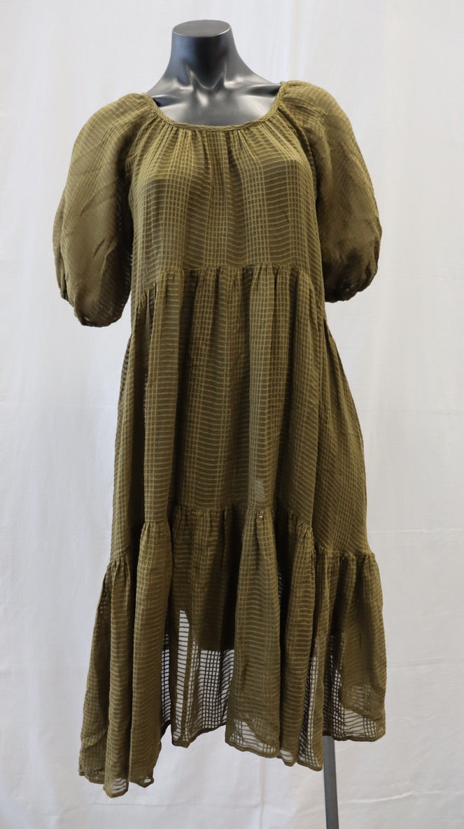 *NO TAG Midi Dress S