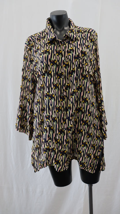 PAULA RYAN Button Up XXL