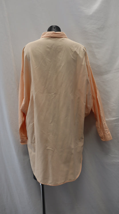 Silk Laundry Button Up M
