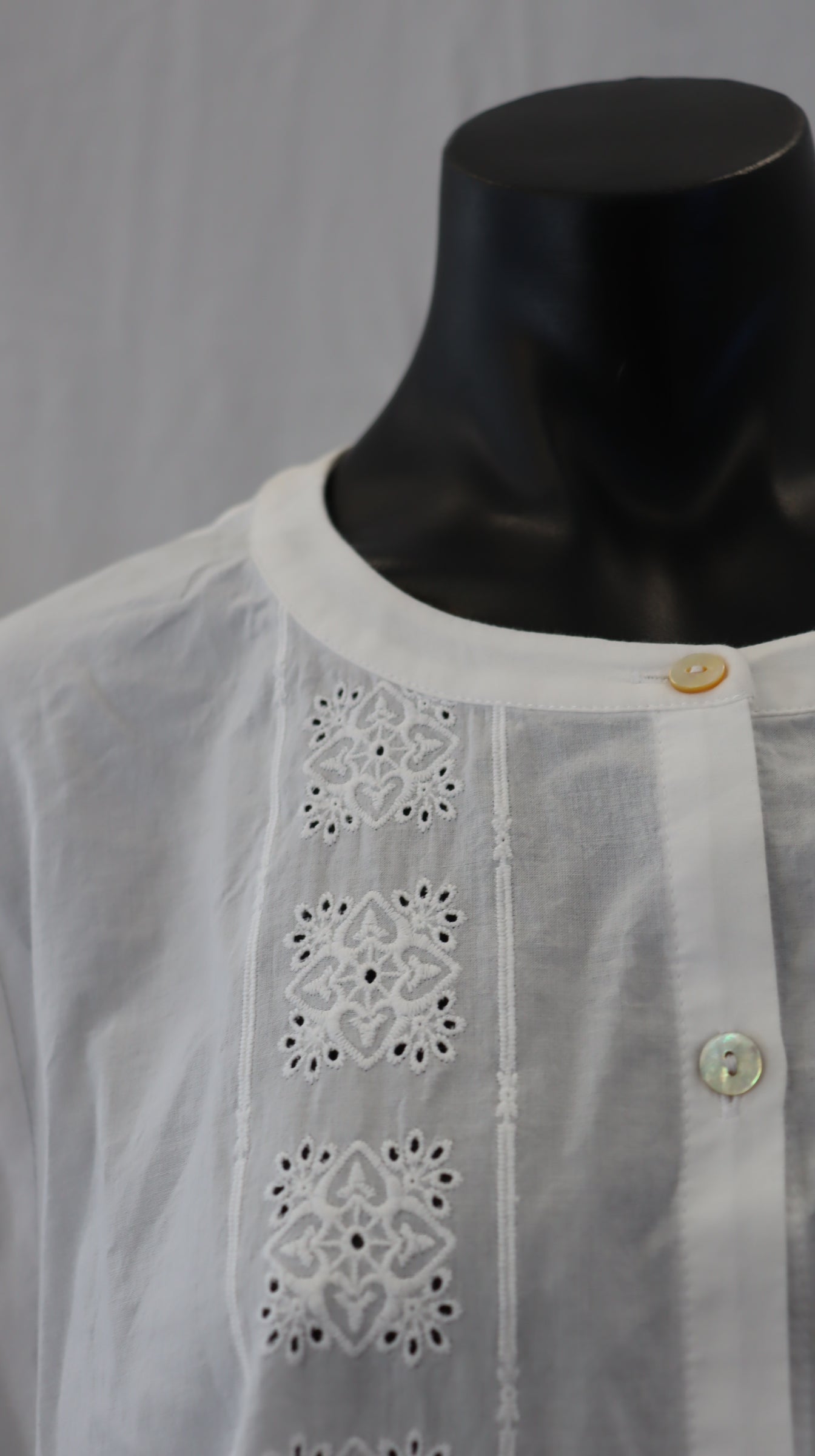 blue illusion Button Up L