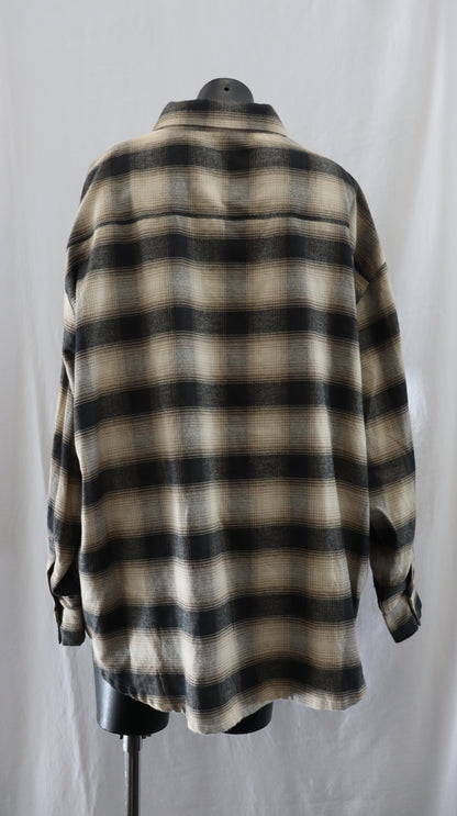 Beiged Button Up L
