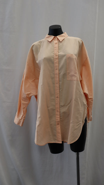Silk Laundry Button Up M