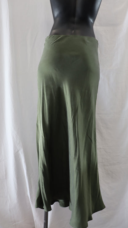 Silk Laundry Maxi Skirt S