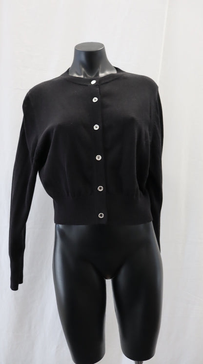 Silk Laundry Cardigan M