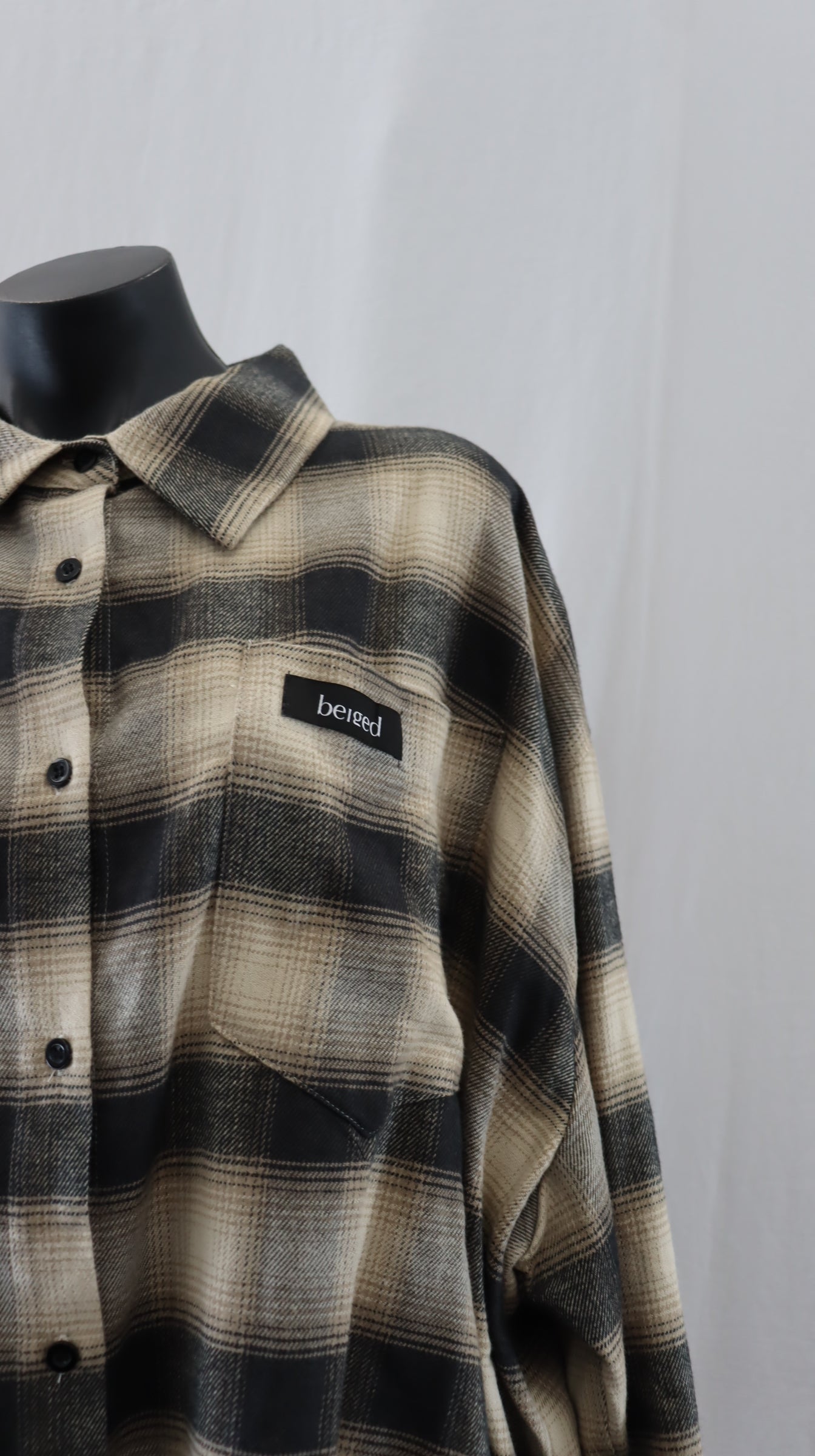 Beiged Button Up L