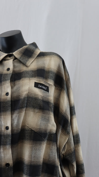 Beiged Button Up L