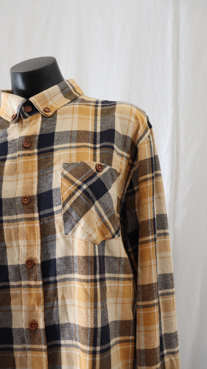 JUST ANOTHER FISHERMAN Button Up Mens L
