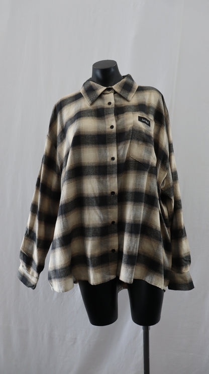 Beiged Button Up L