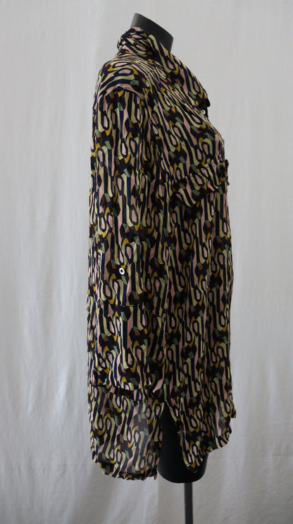 PAULA RYAN Button Up XXL