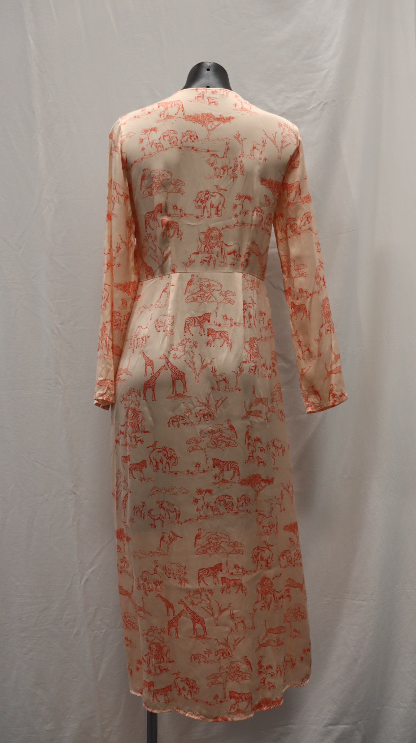 Silk Laundry Maxi Dress xs