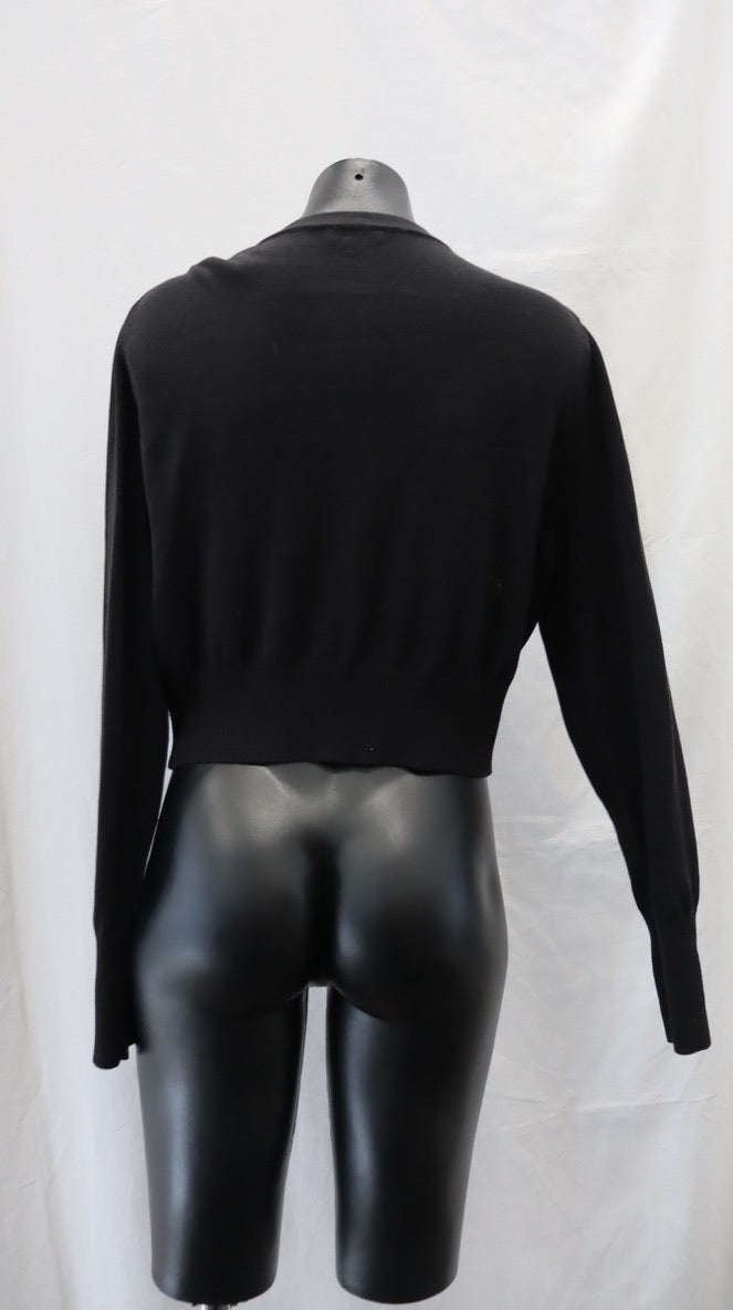 Silk Laundry Cardigan M