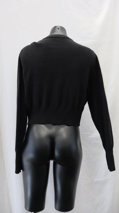 Silk Laundry Cardigan M