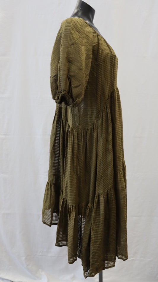 *NO TAG Midi Dress S