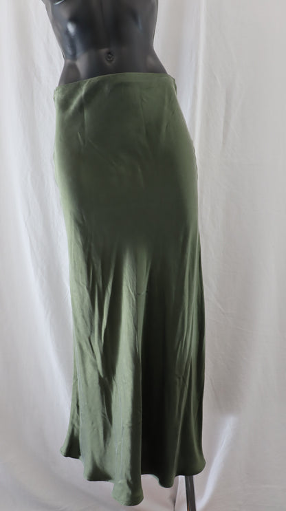 Silk Laundry Maxi Skirt S