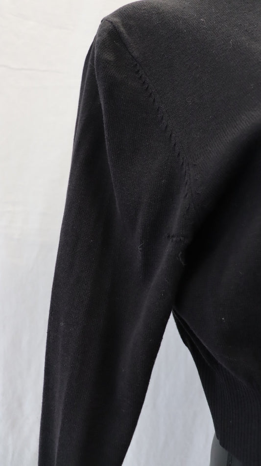Silk Laundry Cardigan M