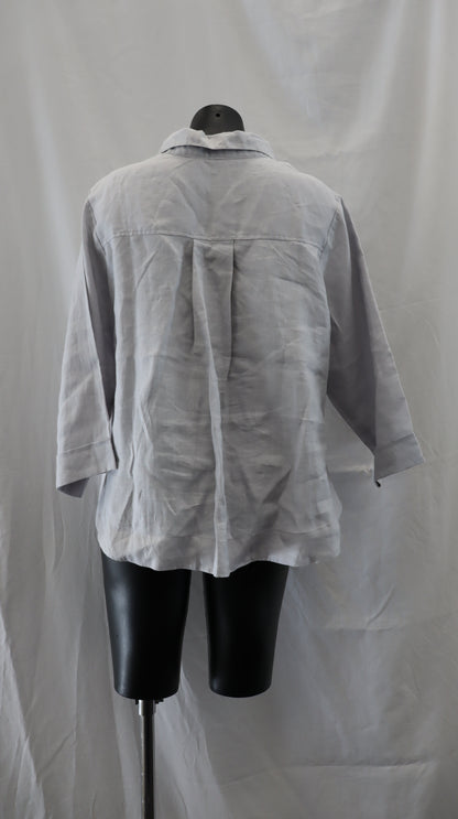 flaxbloom Button Up L