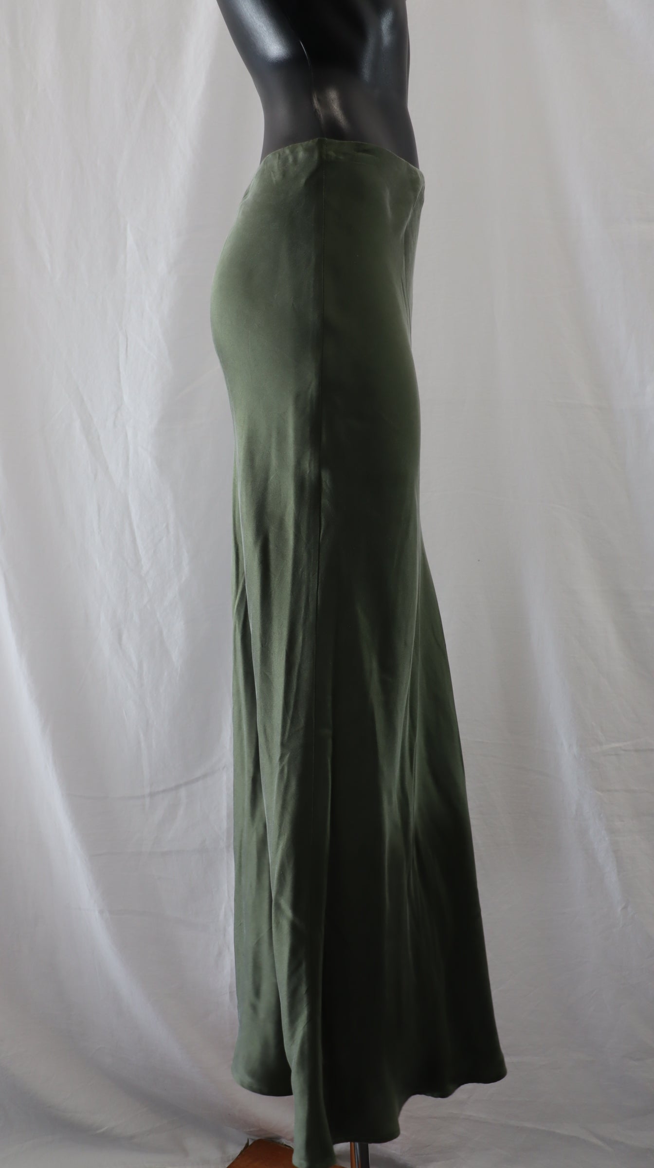 Silk Laundry Maxi Skirt S